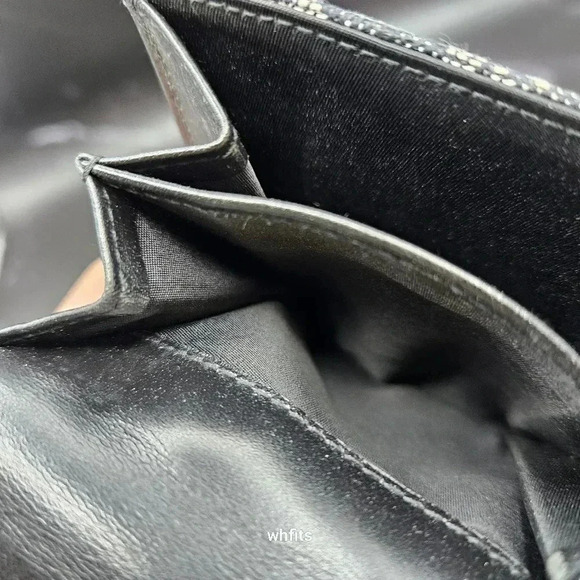 Christian Dior Trotter Canvas Trifold Wallet with dust bag and box. - Picture 9 of 13